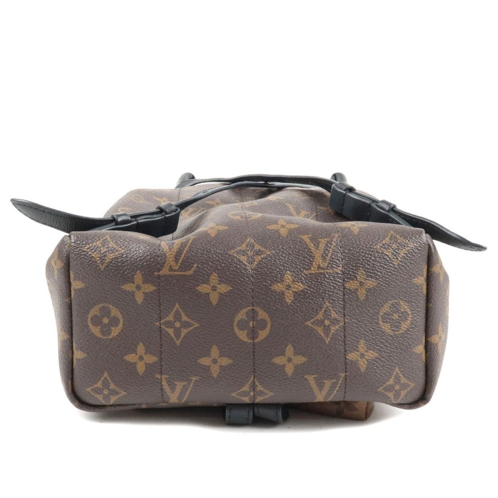 Palm Springs PM Reverse Monogram Canvas Backpack - Picture 3 of 9